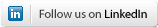 Follow us on LinkedIn