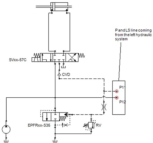 Directional Control Circuit with CVD Check Valve