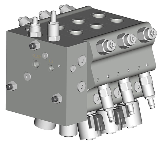 proportional directional control valve manifold 
